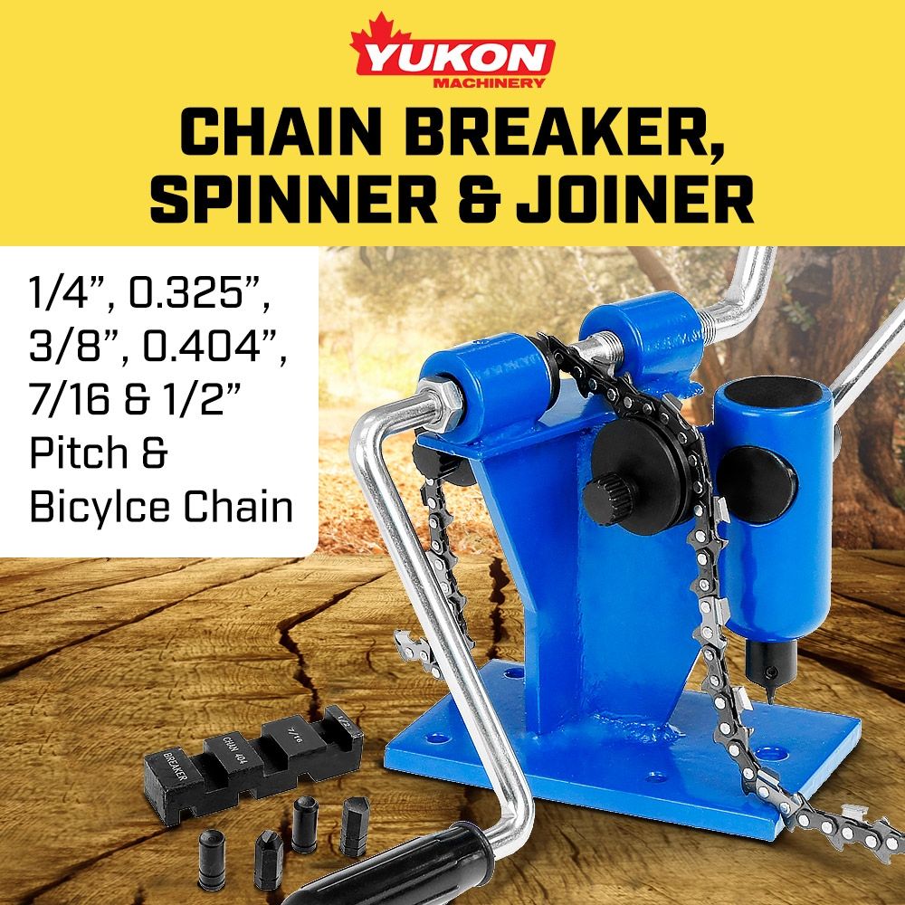 Bench Mounted Chainsaw Chain Breaker and Joiner