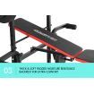 PowerTrain Home Gym Bench Press 2810 Multi Gym with Weights