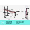 PowerTrain Home Gym Bench Press 2810 Multi Gym with Weights