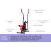 PowerTrain Home Gym Elliptical Cross Trainer