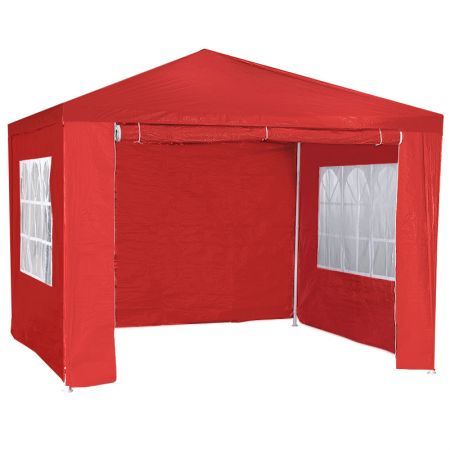 3x3 Outdoor Party Tent Gazebo Marquee - Red
