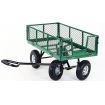 Heavy Duty Folding Garden Cart Trolley with Mesh Liner