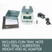 Digital Electronic Money Note and Coin Counter Scale