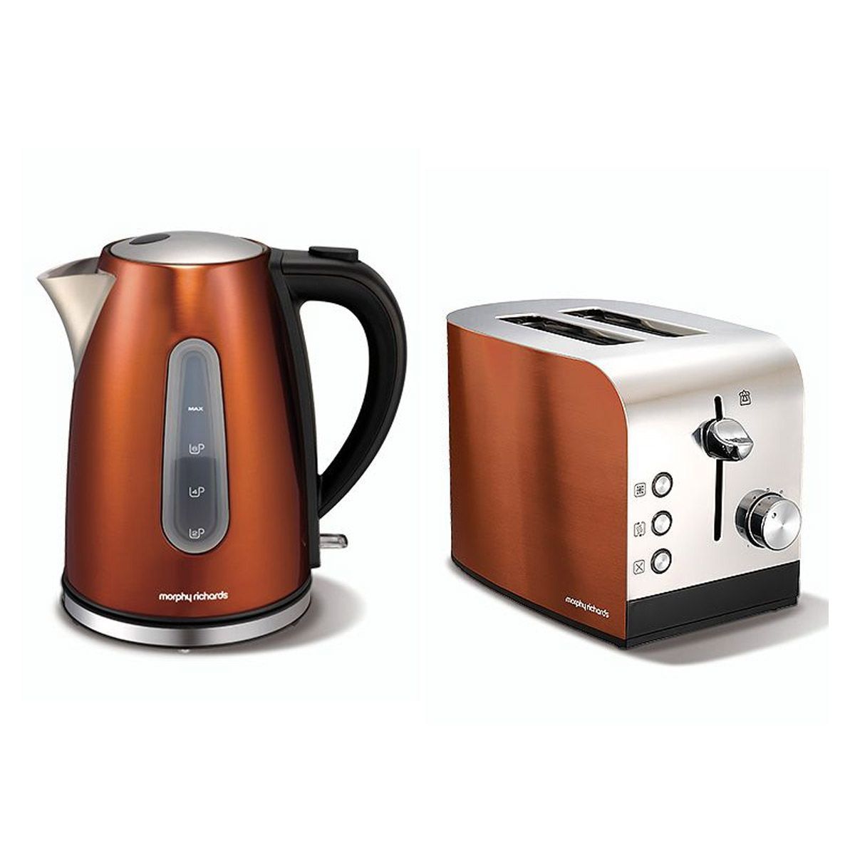 morphy richards copper kitchen set