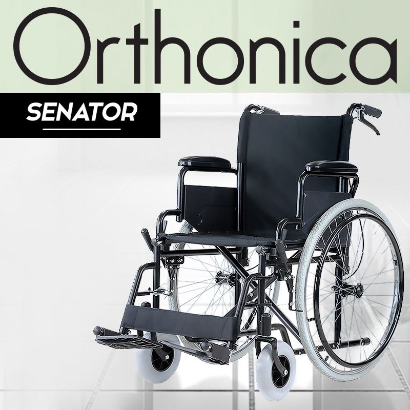 Orthonica 24" Wheelchair with Smooth Glide Tubes - Senator