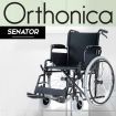 Orthonica 24" Wheelchair with Smooth Glide Tubes - Senator