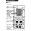 Laser Distance Meter 100M Rangefinder Laser Tape Range Finder