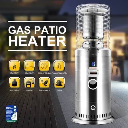 Stainless Steel Outdoor Patio Gas Heater with ODS