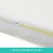 King Size Mattress Topper with High Density Foam - 5cm Thick