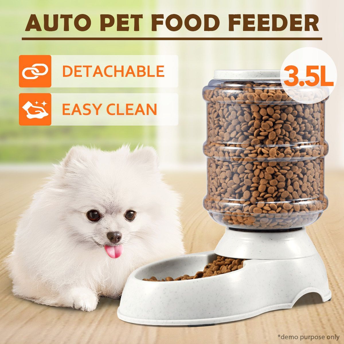 3.5L Pet Dog Automatic Food Feeder