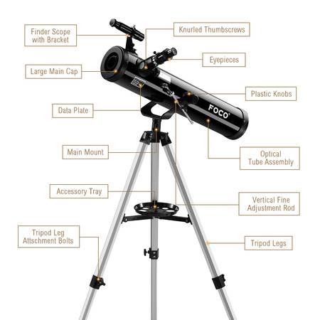 bushmaster jupiter f700 telescope manual