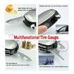Multifunctional LCD Digital tire pressure gauge flashlight