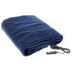 Electric 12V Heated Car Blanket 150x110cm - Blue