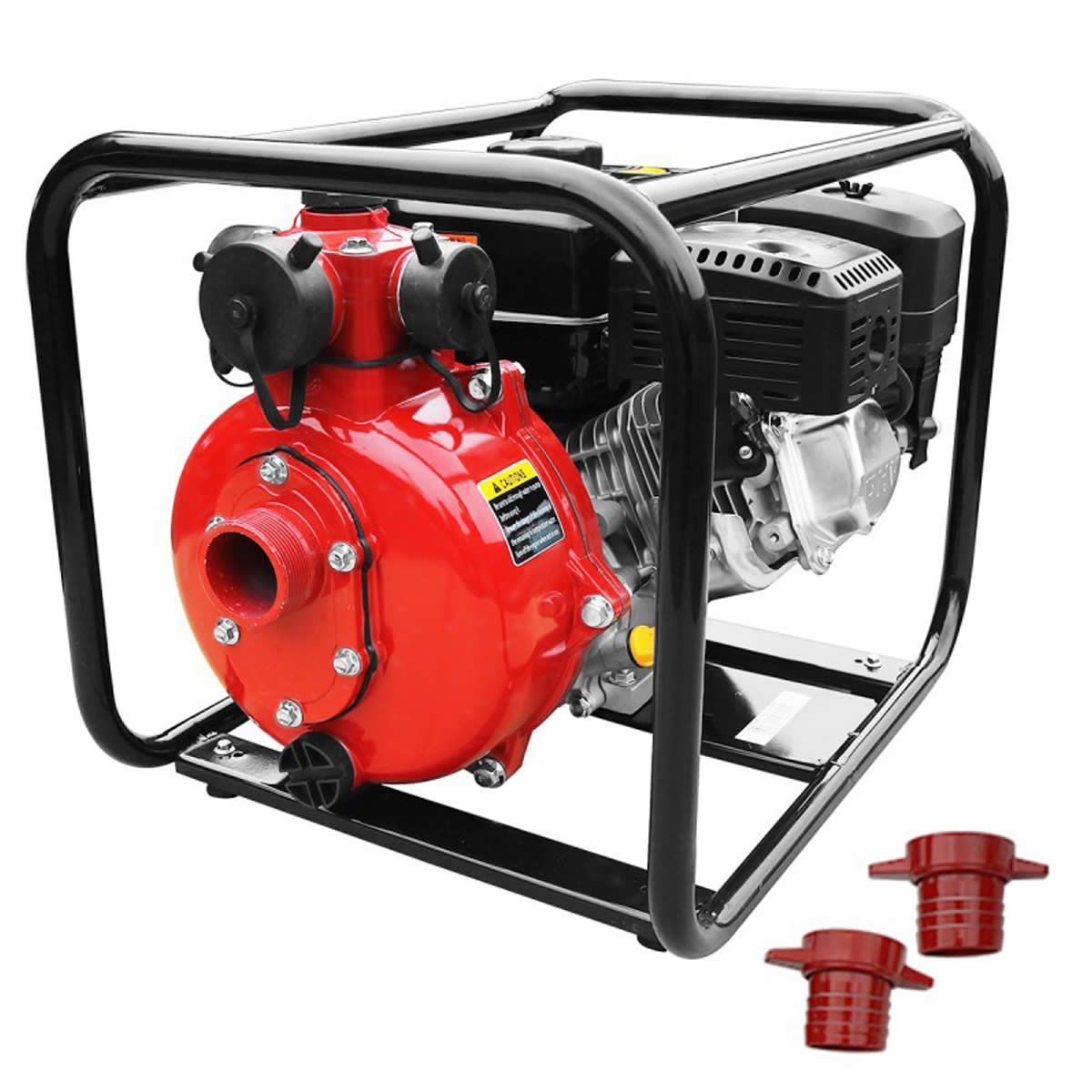 Heavy Duty Fire Fighting Water Pump 8HP USA Design, 230cc with 3 Outlets