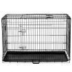 i.Pet 42" Dog Cage Crate Large Kennel 3 Doors