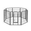 i.Pet 40" 8 Panel Dog Playpen Pet Exercise Cage Enclosure Fence Play Pen