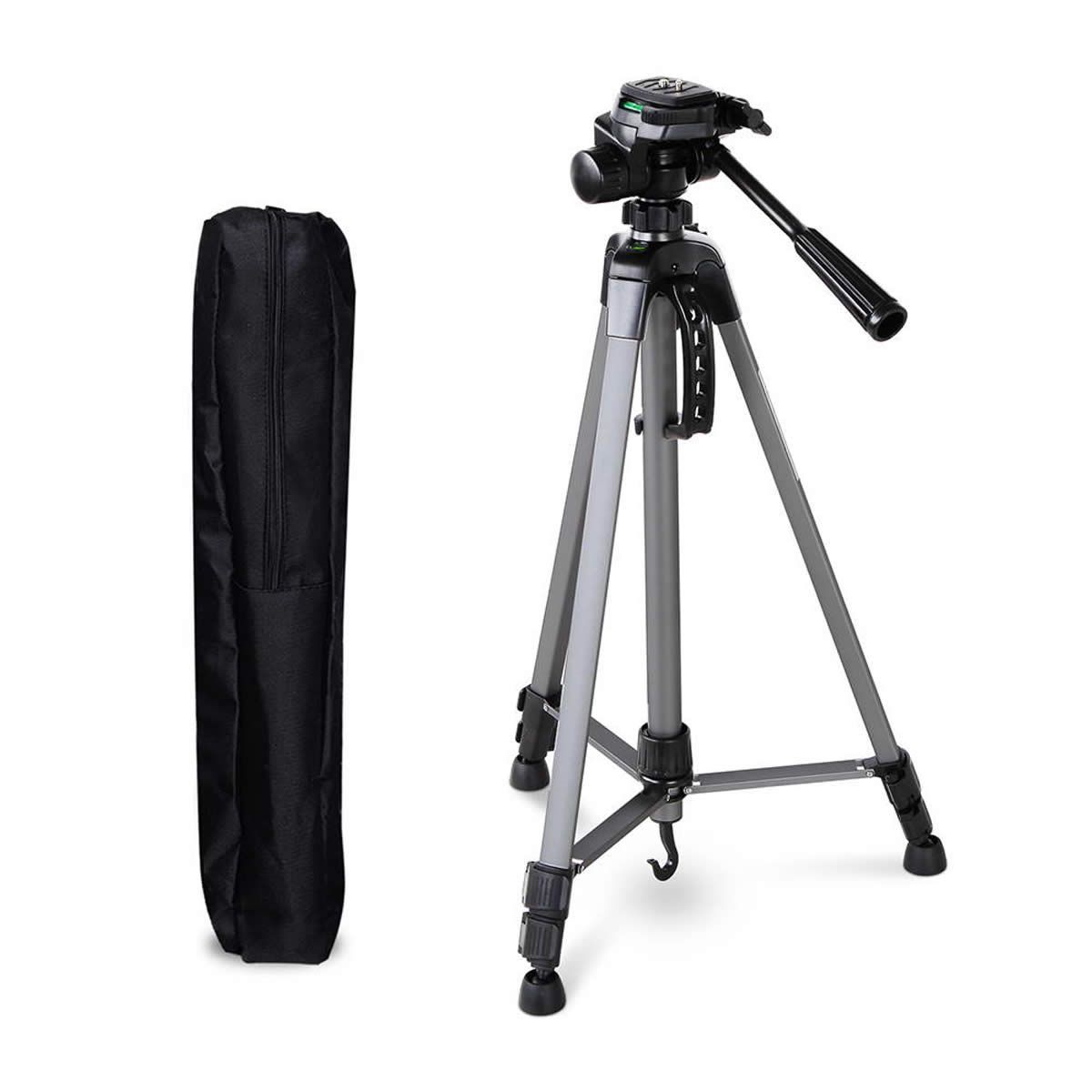 Weifeng Professional Camera Tripod Monopod Stand DSLR Pan Head Mount Flexible