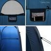 Portable Double Changing Room Shower Tent