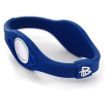 Power Balance Silicone Wristband Bracelet - Blue with White - Size Extra Large