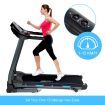 Genki 2HP Treadmill Gym Equipment with 8 Points Silica Gel Suspension