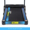 Genki 2HP Treadmill Gym Equipment with 8 Points Silica Gel Suspension