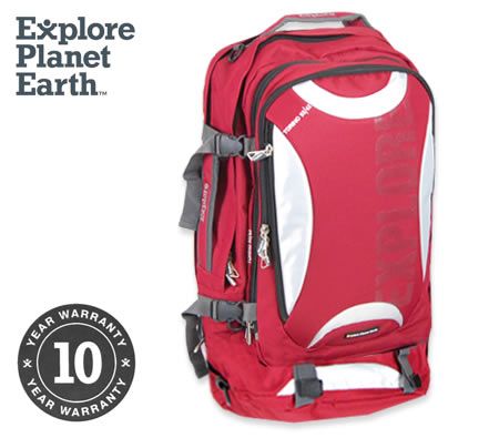 EPE Backpack Bag - Torino 55 Travel Harness Bag - Raspberry