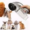 Pet Cat Dog Hair Remover Shedding Massage Grooming Brush Comb Vacuum Cleaner