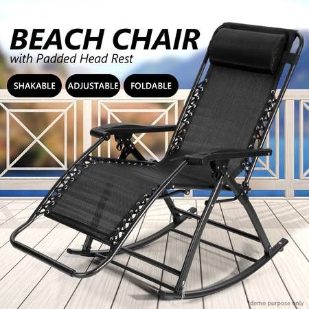 rocking chair beach