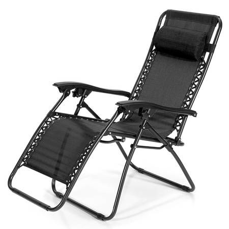 black anti gravity chair