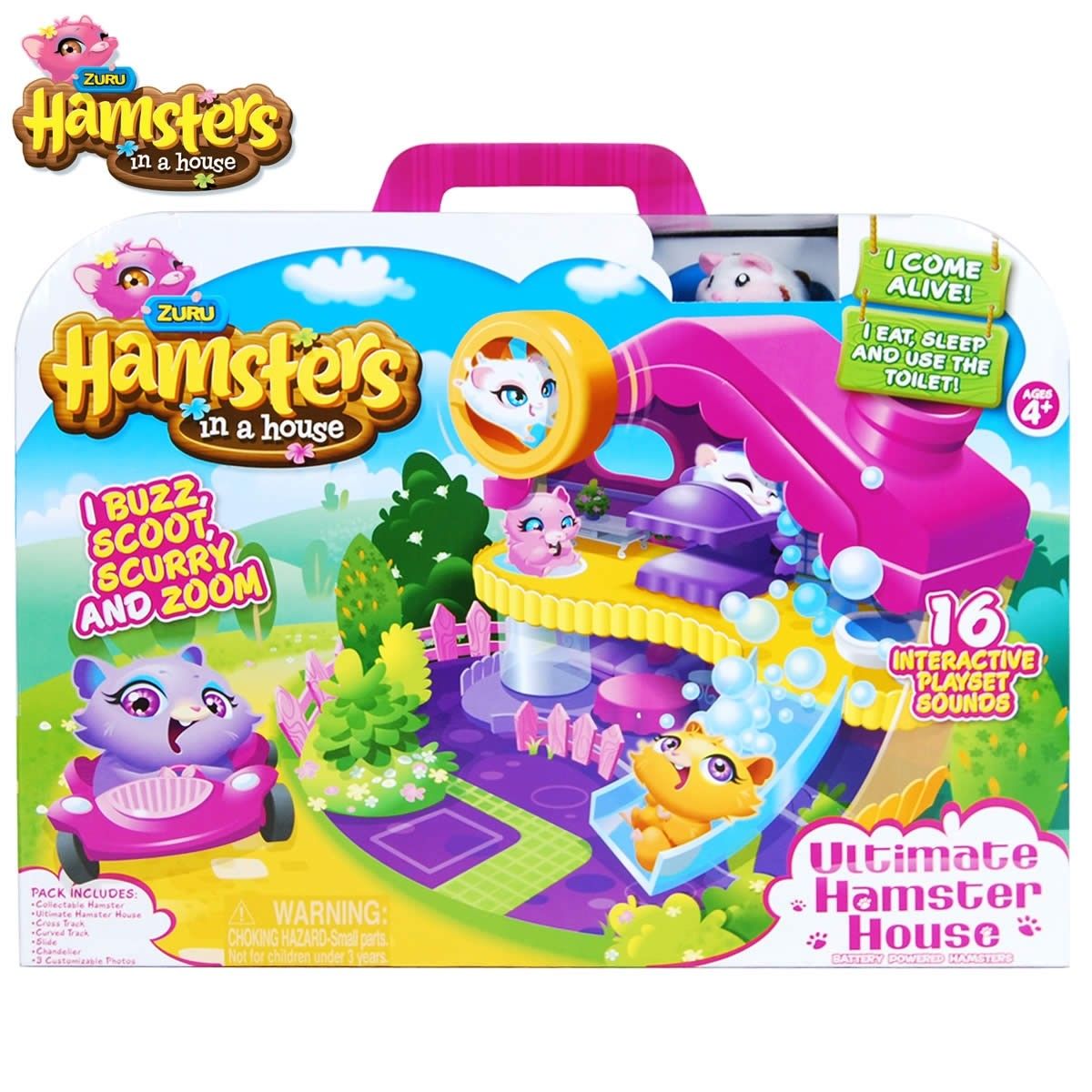 hamster house playset