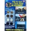 Perfect Fit Button Set Pants Extender Instant Fix Waist 8 Buttons in 4 colors