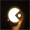 Creative PAC-Man USB Charging Human Body Sensing LED Night Lamp