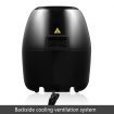 NEW 4.4L Turbo Air Fryer 80% Oil less with Recipes Cooker - Black