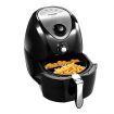 NEW 4.4L Turbo Air Fryer 80% Oil less with Recipes Cooker - Black