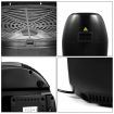 NEW 4.4L Turbo Air Fryer 80% Oil less with Recipes Cooker - Black