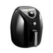 NEW 4.4L Turbo Air Fryer 80% Oil less with Recipes Cooker - Black