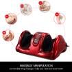 Foot Ankle Calf Massager Foot Circulation Machine - Red