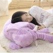 60 cm Large Kids Plush Elephant Toy Kids Sleeping Back Cushion Elephant Doll PP Cotton Lining Baby Doll Stuffed Animals