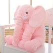 60 cm Large Kids Plush Elephant Toy Kids Sleeping Back Cushion Elephant Doll PP Cotton Lining Baby Doll Stuffed Animals