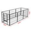 i.Pet 32" 8 Panel Dog Playpen Pet Exercise Cage Enclosure Fence Play Pen