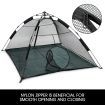 Outdoor Pop-up Pup Tent Portable for Pets Dogs Cats with Tunnel One ...