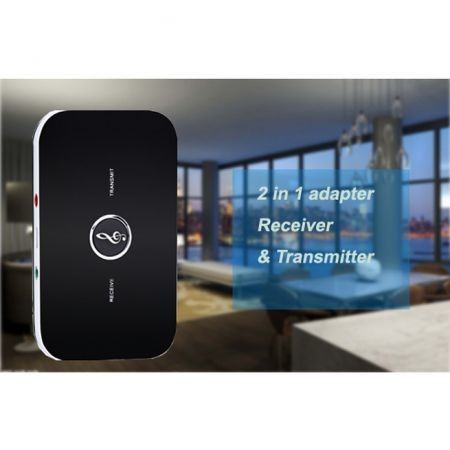 HIFI Wireless Bluetooth Audio Transmitter and Receiver 3.5MM RCA 2 in1 Adapter