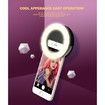 Rechargeable Selfie Ring Light RK-14 Clip LED Flash Light For Smart Phones