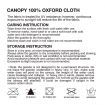 Instahut 3X6 Party Gazebo Canopy UV Resistant and Waterproof