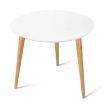 Artiss Coffee Table Round 50CM Callix