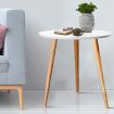 Artiss Coffee Table Round 50CM Callix