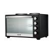Maxkon 60L Portable Oven Electric Convection Toaster with Rotisserie & Hotplates – Black