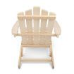 Gardeon 3 Piece Wooden Outdoor Beach Chair and Table Set Adirondack Chairs