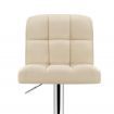 Artiss 2x Bar Stools Leather Gas Lift Beige