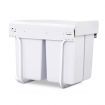 Cefito 2x20L Pull Out Bin - White